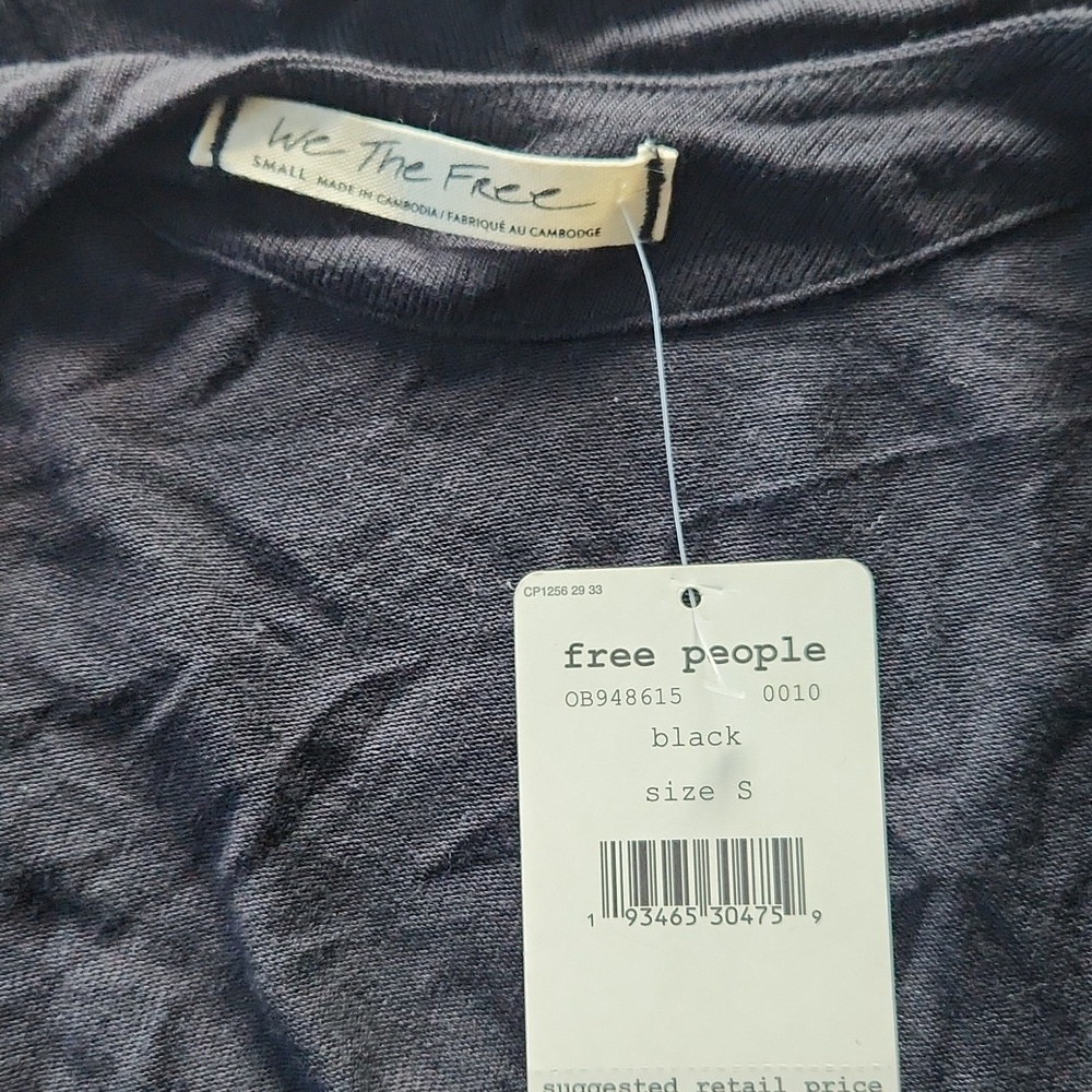NWT Free People Ribbed Tank - Picture 6 of 7